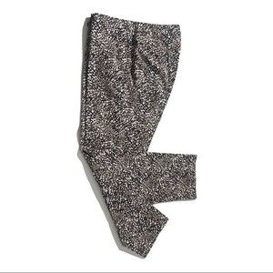 ADRIANNA PAPELL Straight Leg Pants Black/Cream Size 6